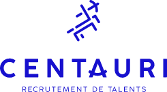 logo centauri bleu